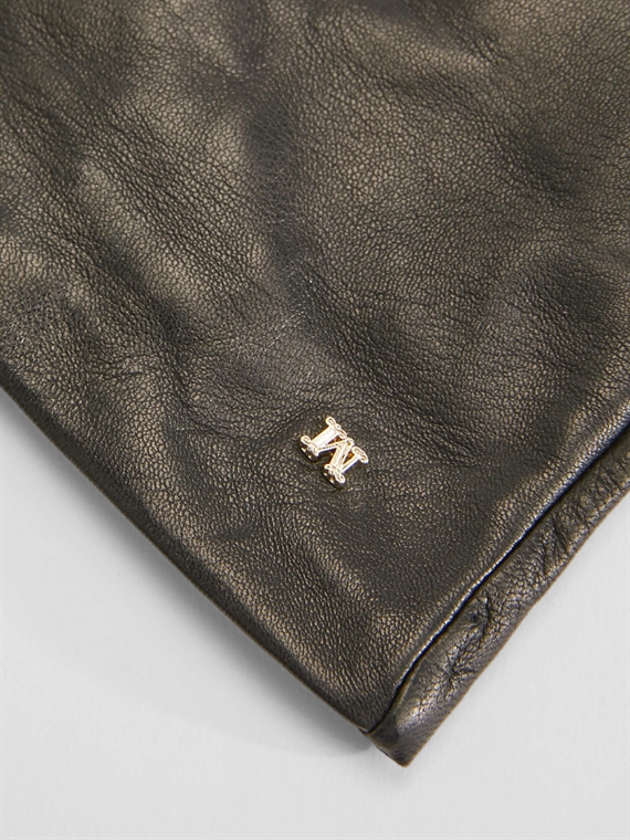 Max Mara Afidee Handsker, Sort